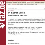 Outing oder nicht, das ist hier die Frage